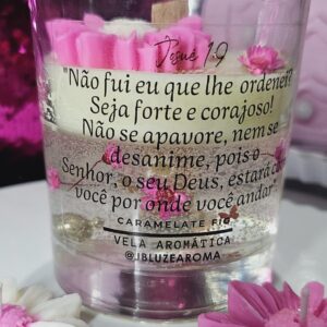 Vela Aromática Versículo Bíblico (G)